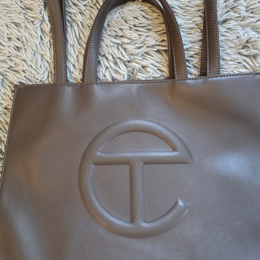 Telfar Chocolate Brown Tote Bag